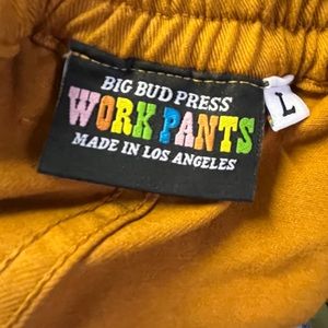 Big Bud Work Pants Spicy Mustard Large